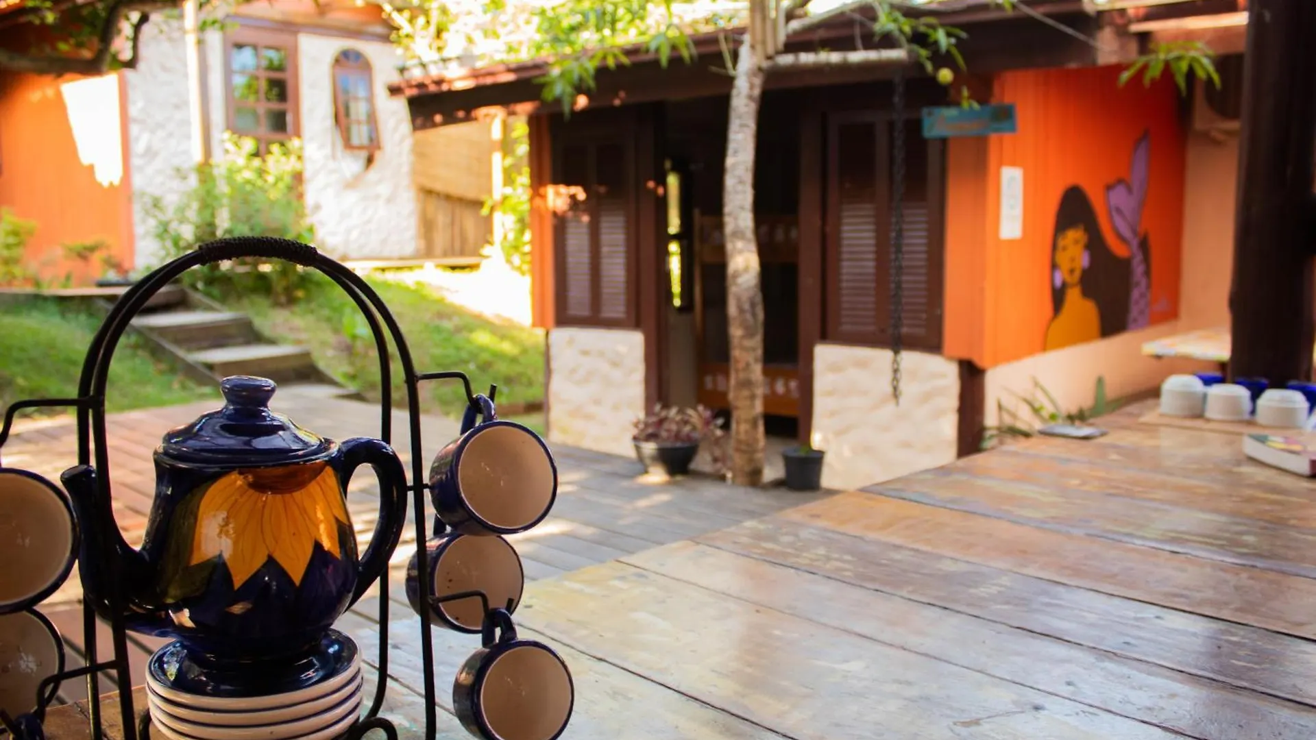 Hostel Antonio Pescador - Centro Da Guarda do Embaú ברזיל